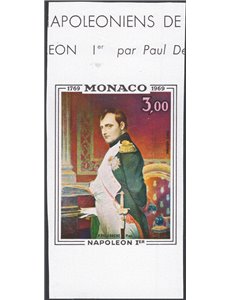 Monaco - 1969 - P.A. Napoleone 3 fr. non dent., n° 94. Cat. € 70 (**)