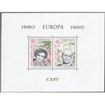 Monaco - 1980 - BFS Europa Cept, il foglietto speciale, n° 13. Cert.: Biondi. Cat. € 500 (**)