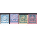 Norvegia - 1924 - Posta polare servizio postale speciale effettuato da compagnie svedesi al Circolo Polare Artico, non dent. su 