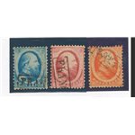 Olanda - 1864 - Guglielmo III, serie n° 4/6. Cat. € 160 (U)