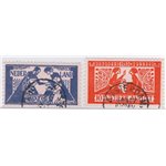 Olanda - 1923 - Opere Culturali, serie n° 131/32. Cat. € 45 (U)