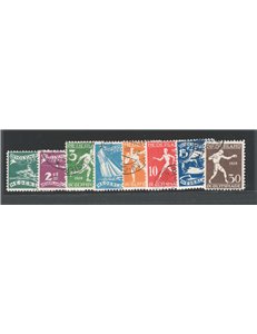 Olanda - 1928 - Olimpiadi di Amsterdam, serie n° 199/206. Cat. € 60 (U)