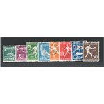 Olanda - 1928 - Olimpiadi di Amsterdam, serie n° 199/206. Cat. € 60 (U)