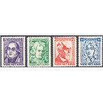 Olanda - 1928 - Pro infanzia, serie n° 215/18. Cat. € 50 (**)