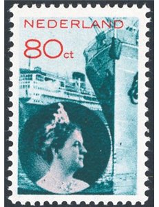 Olanda - 1933 - Guglielmina e trasporti marittimi, n° 258. Cert.: IC. Cat. € 470 (**)