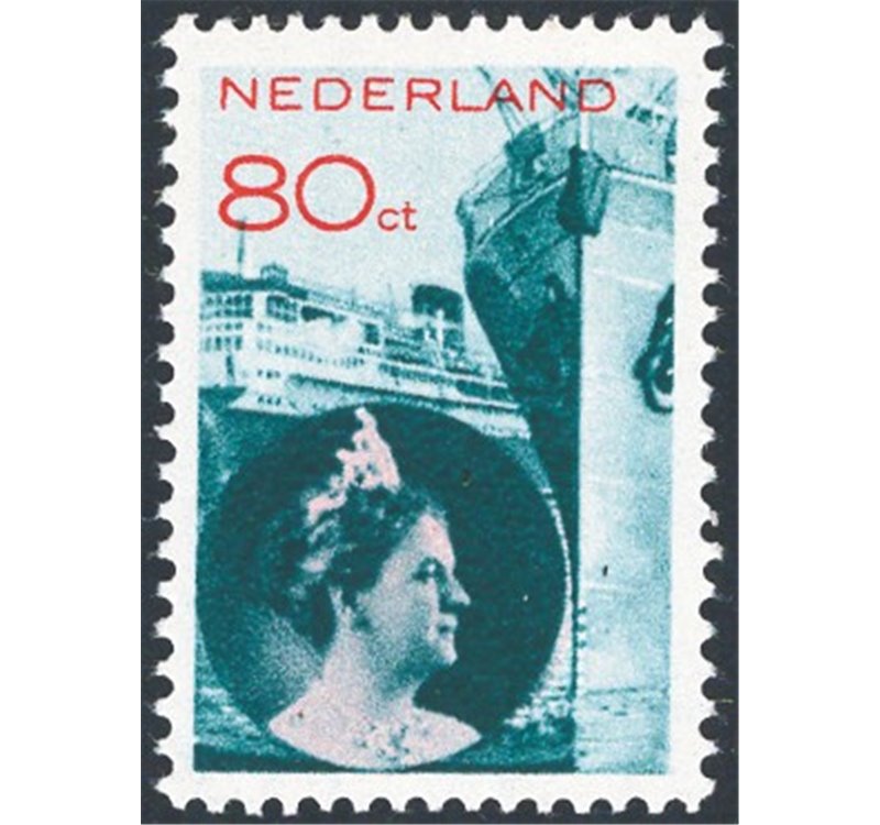 Olanda - 1933 - Guglielmina e trasporti marittimi, n° 258. Cert.: IC. Cat. € 470 (**)