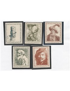 Olanda - 1956 - Beneficenza, serie n° 649/53. Cat. € 57 (**)