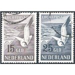 Olanda - 1951 - P.A. Gabbiani, serie n° 12/13. Cat. € 350 (U)