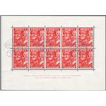 Olanda - 1942 - BF Pro Legione Olandese 7½ + 2½ c., il foglietto da 10, n° 1. Cat. € 115 (U)