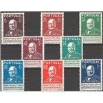 Portogallo - 1940 - Centenario del Francobollo (Rowland Hill), serie n° 600/607. Cat. € 120 (**)