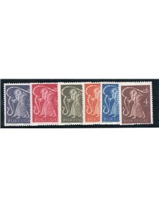 Portogallo - 1950 - San Giovanni di Dio, serie n° 734/39. Cat. € 150 (**)