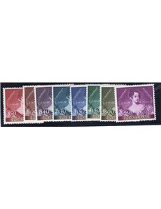 Portogallo - 1953 - Centenario del Francobollo, serie n° 797/804. Cat. € 150 (**)