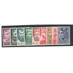 Portogallo - 1955 - Re portoghesi, serie 817/25. Cat. € 65 (**)