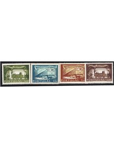 Portogallo - 1955 - Servizio telegrafico, serie n° 826/28. Cat. € 80 (**)