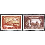 Portogallo - 1956 - Centenario delle Ferrovie, serie n° 831/34. Cat. € 150 (**)