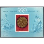 Romania - 1972 - BF Medaglia d'oro olimpica, n° 102. Cat. € 100 (**) 