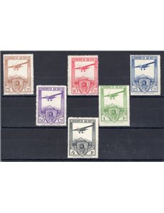Spagna - 1930 - P.A. Congresso Internazionale delle Ferrovie, serie n° 50/55. Cat. € 150 (*)