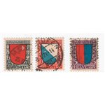 Svizzera - 1920 - Pro Juventute, serie n° 176/78. Cat. € 52 (U)