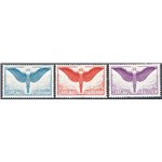 Svizzera - 1922/23 - P.A. Angeli, serie n° 10/12. Cat. € 45 (*)