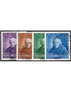 Svizzera - 1942 - Servizio Pére Girard, serie n° 180V/180VIII. Cat. € 200 (U)