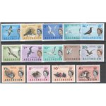 Colonie Inglesi - Ascension - 1963 - Definitiva Elisabetta, serie n° 76/89. Cat. € 90 (**)