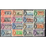 Colonie Inglesi - Bahamas - 1964 - Nuova Costituzione, serie n° 174/89. Cat. € 57,50 (*)