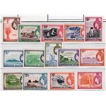 Colonie Inglesi - Tristan Da Chuna - 1953 - Definitiva Elisabetta, serie n° 14/27. Cat. € 200 (**)