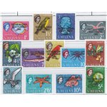 Colonie Inglesi - Tristan Da Chuna - 1963 - Definitiva Elisabetta, serie n° 55/67. Cat. € 40 (**)