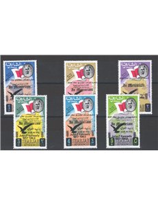 Arabia del Sud Est - Sharjah - 1963 - P.A. Morte del Presidente Kennedy, serie n° 7/12. Cat. € 70 (**)