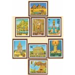 Congo - 1978 - Le sette meraviglie del mondo, la serie non dent., n° 505/12. Cert.: Ungezahnte Briefmarken (**)