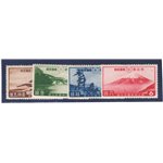 Giappone - 1936 - Parchi nazionali “Fuji Hakone”, serie n° 227/30. Cat. € 80 (*)