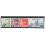 Giappone - 1936 - Palazzo imperiale, serie n° 234/37. Cat. € 55 (*)