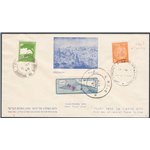 Israele - 1948 - Lettera filatelica con il 3 mills del Mandato britannico con annullo del 5 maggio 1948, ultimo giorno del manda