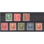 U.S.A. - 1898 - Effigie dei presidenti, serie n° 142/148 + 147a. Cat. € 1.200++ (**)