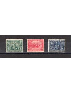 U.S.A. - 1907 - Esposizione di James Town, serie n° 192/94. Cat. € 690 (**)