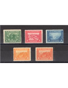 U.S.A. - 1913 - Esposizione Panama - Pacif, serie n° 271/75. Cat. € 1.400 (**)