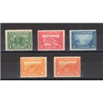 U.S.A. - 1913 - Esposizione Panama - Pacif, serie n° 271/75. Cat. € 1.400 (**)