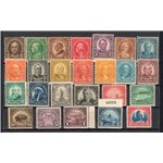 U.S.A. - 1922/25 - Presidenti e soggetti vari, serie n° 370/92. Cert.: RD. Cat. € 1.809 (**)