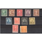 U.S.A. - 1923/26 - Presidenti dent. 10, serie n° 398/408. Cat. € 750 (**)
