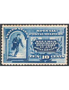 U.S.A. - 1888 - Espresso del 1885, n° 2. Cert.: RD. Cat. € 1.500 (**)