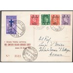Occup. Straniere delle Colonie - Occupaz. Britannica - Eritrea - 25/6/1950 - Cartolina da Asmara per città affrancata con franco