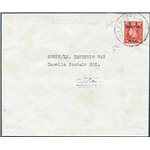 Occup. Straniere delle Colonie - Occupaz. Britannica - Tripolitania - 1951 - Lettera da Tripoli per città con 5 M.A.L (n° 31) is