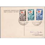 Italia Repubblica - 18/5/1951 - Serie Concorsi Ginnici di Firenze su cartolina ufficiale della manifestazione con annullo 1° gio