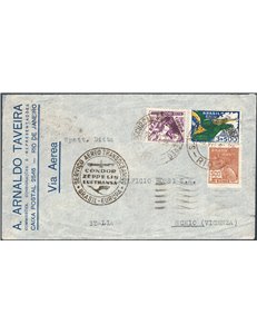 Voli Zeppelin - Brasile - 28/7/1936 - Volo Zeppelin Brasile - Europa