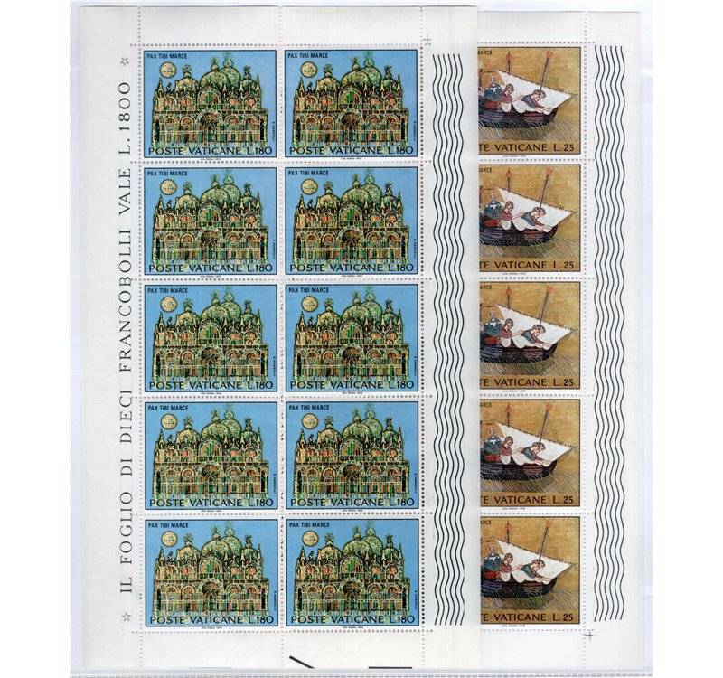 1972 - Minifoglio Salviamo Venezia, n° 518 (**)