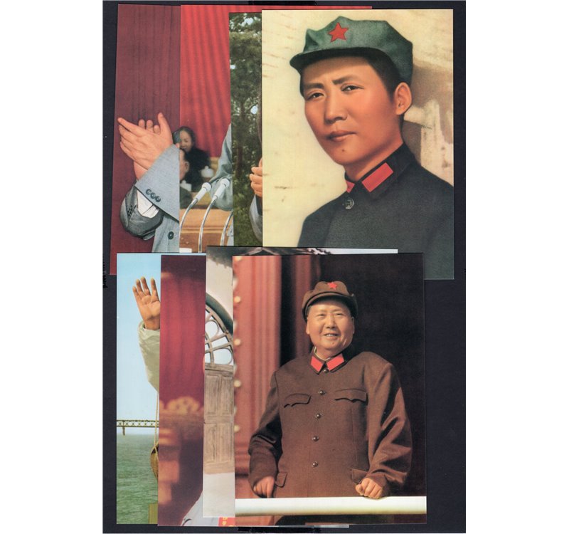 Cina - 1964 - Mao Tzedong, serie di 15 cartoline originali nuove cinesi