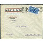 Italia Regno - 1931 - Lettera da Napoli per Gruenhain (Germania), con S. Antonio 1,25 £ n° 297. Firm.: Chia