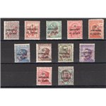 Terre Redente - Trentino Alto Adige - Bolzano 3 - 1918/19 - Trento e Trieste soprast. in rosso "Porto S.T.", serie n° BZ3 133/43