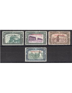 Tripolitania - 1930 - Milizia III, serie n° 69/72 con ottima centratura. Cert.: IC. Cat. € 2.200 (**)