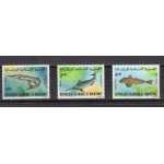 Mauritania - 1981 - Fauna marina, n° 481-481A-482. Cert.: IC. Cat. € 252 (**)